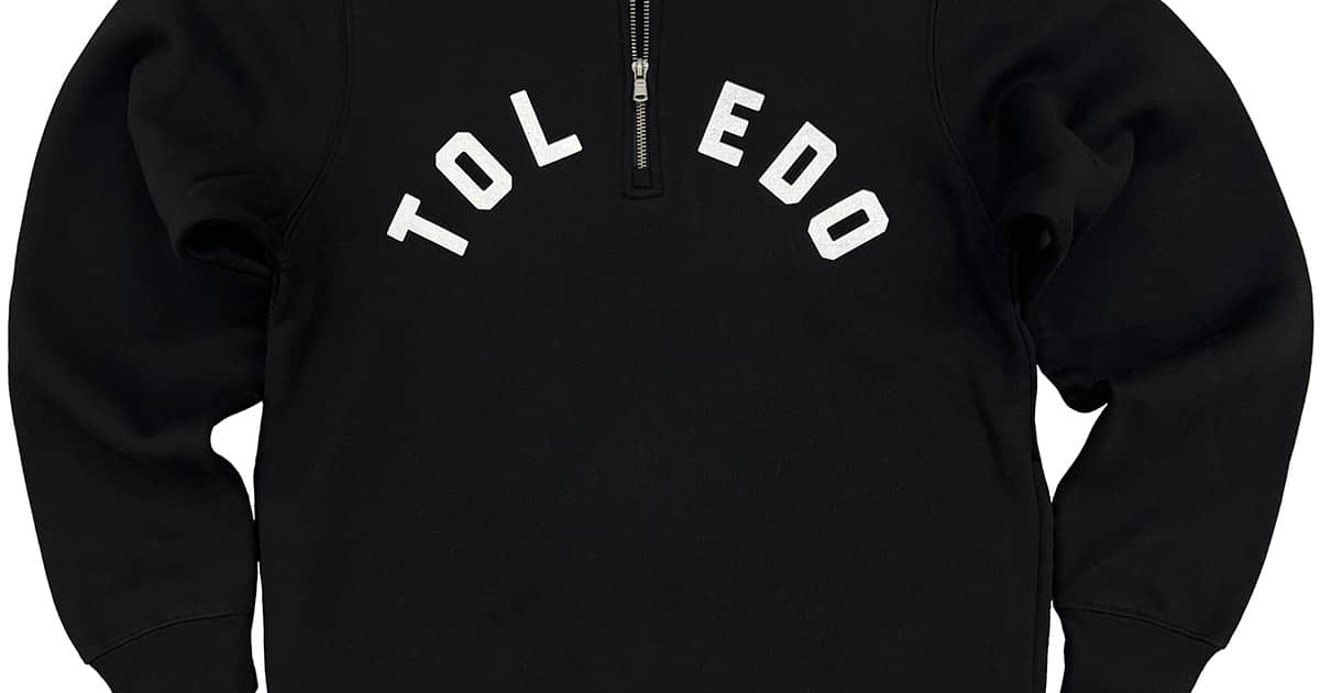 Toledo Arched Quarter Zip Toledo Ohio 1/4 Zip Jupmode