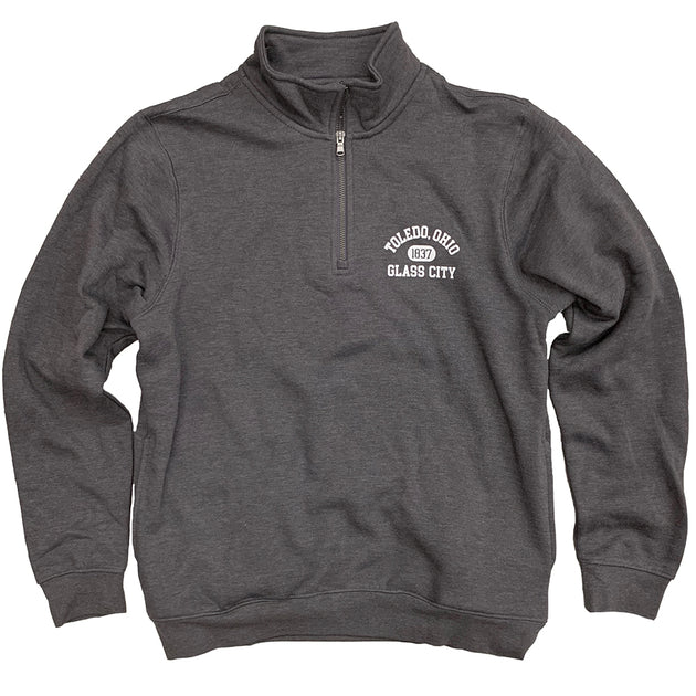 Toledo Ohio Quarter Zip Toledo, Ohio Glass City Apparel Jupmode