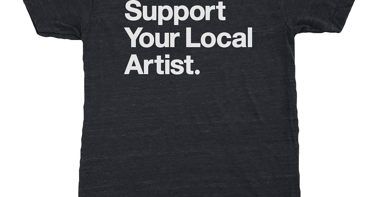 Support Your Local Musician Tee