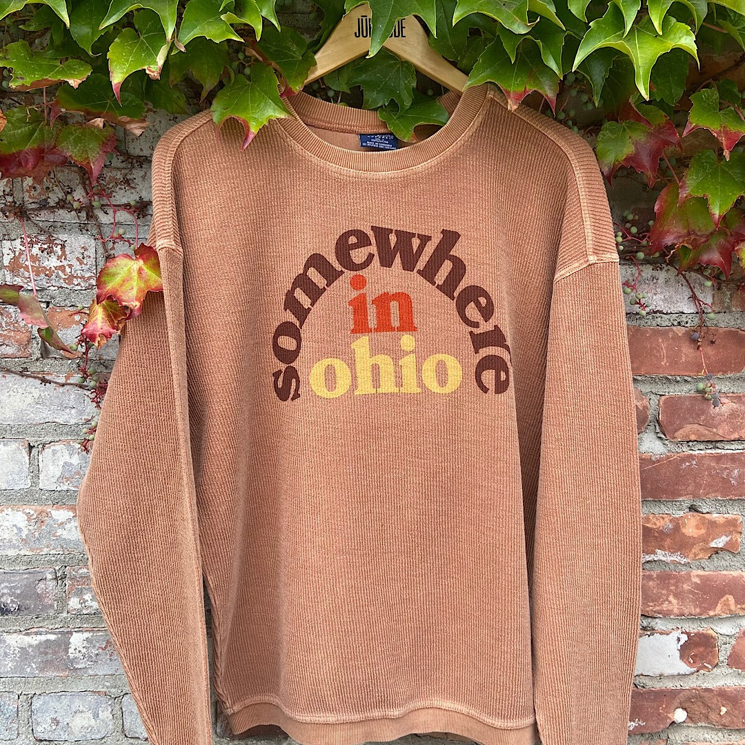Our Ohio and Midwest Corded Crew Sweatshirts Jupmode