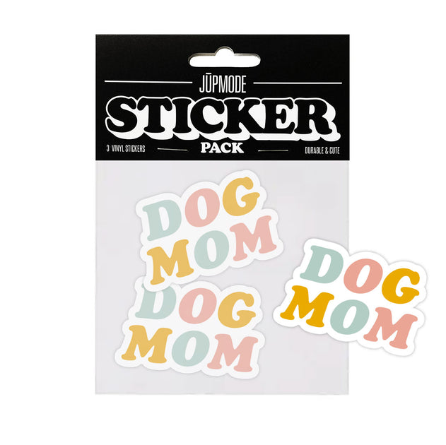 3-Pack Dog Mom Sticker – Jupmode