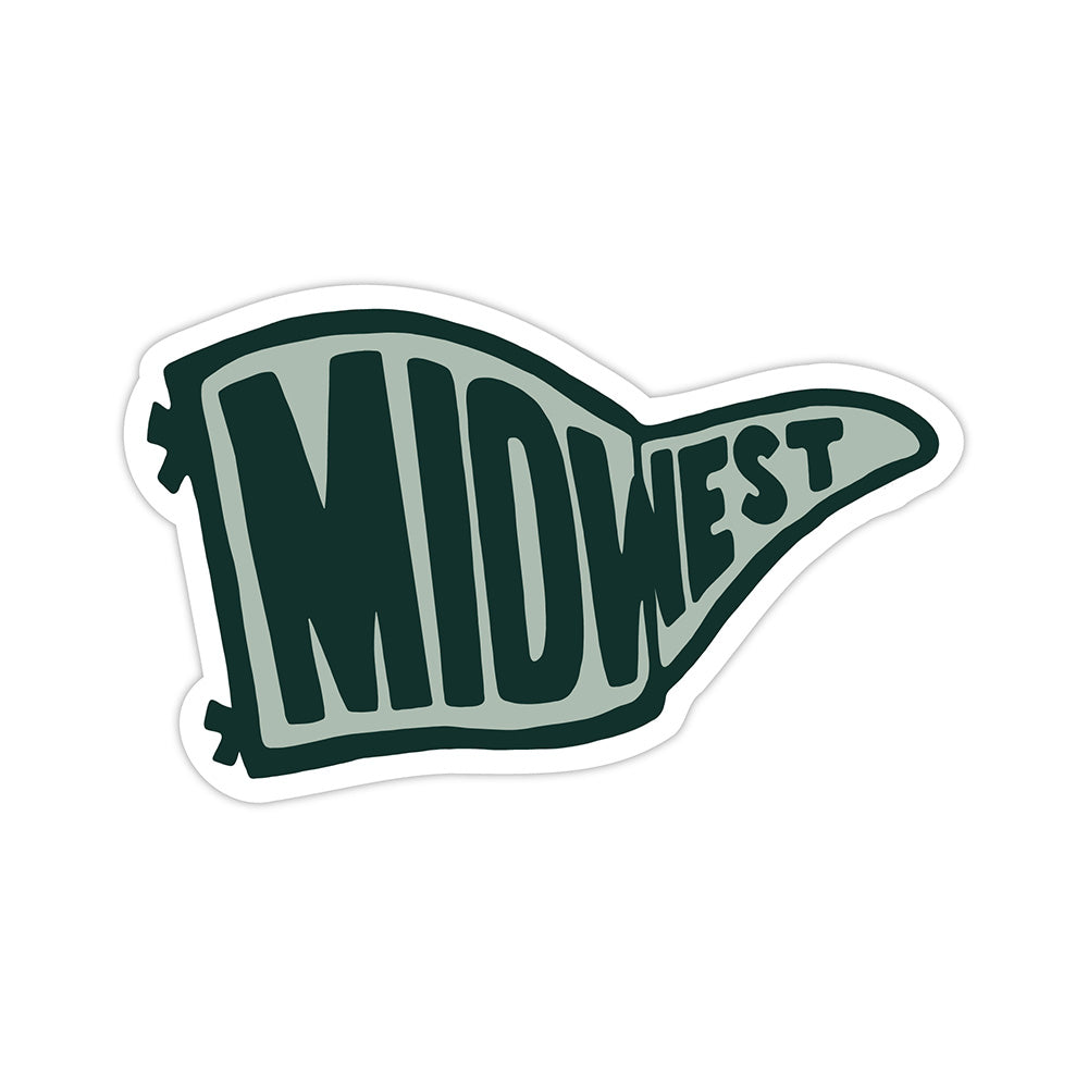 3-Pack Midwest Pennant Sticker — Jupmode