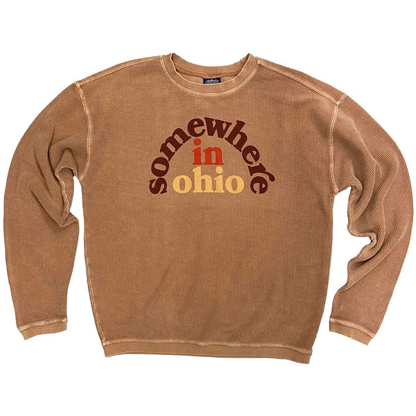vintage ohio 半袖スウェット SomewhereinOhioSweatshirt_gran