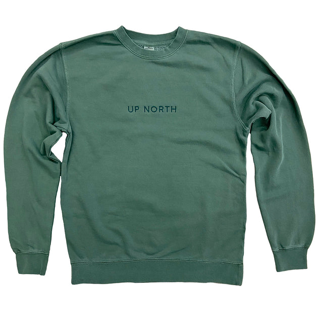 Up North Embroidered Sweatshirt | Michigan Upper Peninsula Crew – Jupmode
